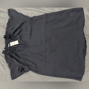 Express Ruffle V-Neck Top